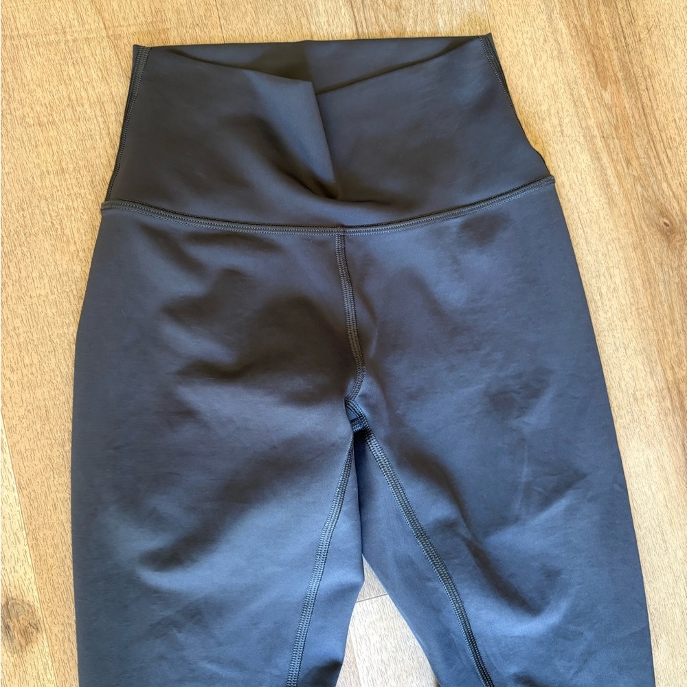 Airlift High-Waist Elongated Legging, Anthracite, XS